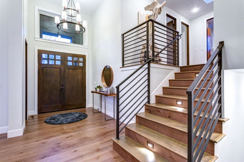 Stairwell Railing Replacement detail