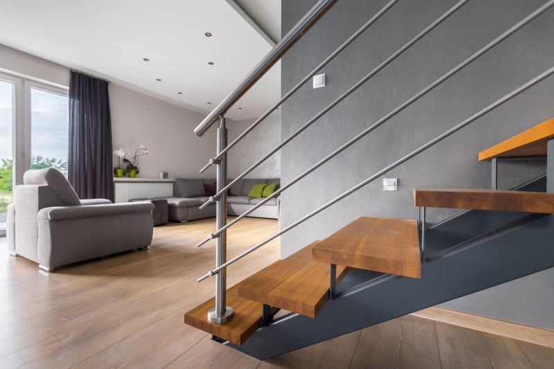 Stairwell Railing Replacement detail