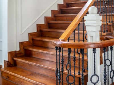 Stairwell Railing Replacement detail
